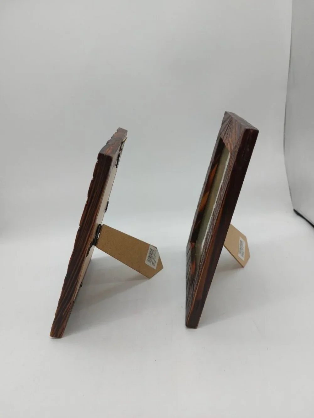 Artmark Chicago Wood Photo Frame Set Of 2 Carved Look